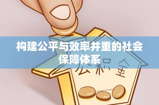 帮办构建公平与效率并重的社会保障体系