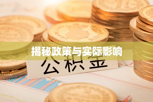 帮办揭秘政策与实际影响