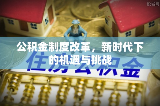 帮办公积金制度改革，新时代下的机遇与挑战