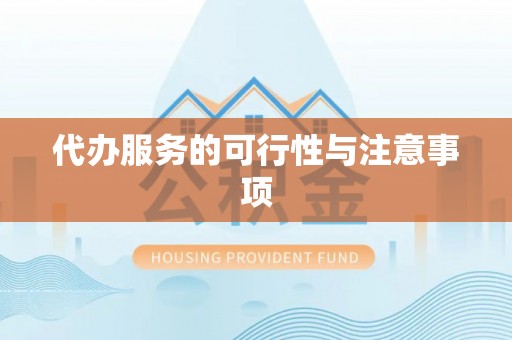 帮办代办服务的可行性与注意事项
